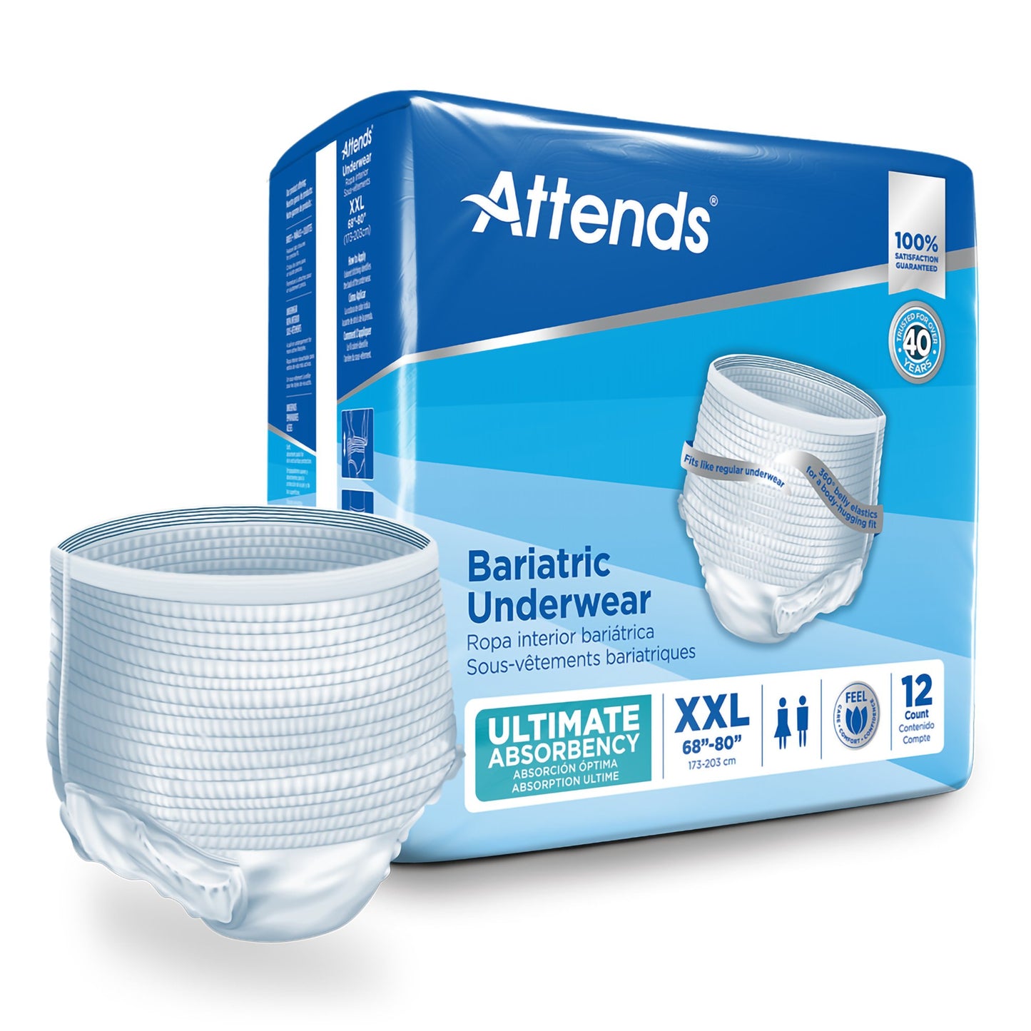 Attends Bariatric Underwear-XXL/ AU50