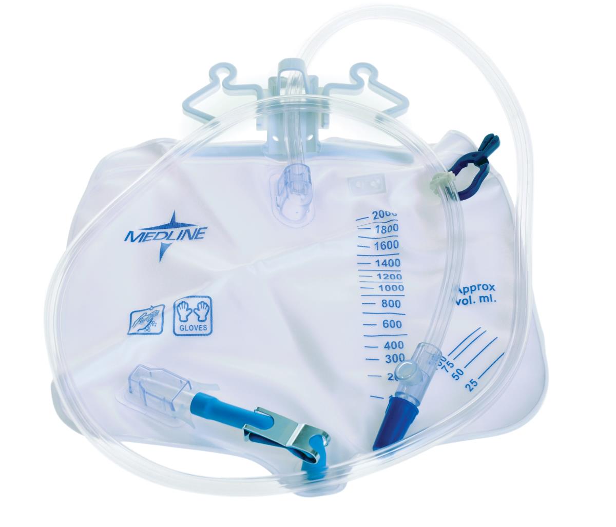 2000 mL Medline Drainage Bag/ DYND15203
