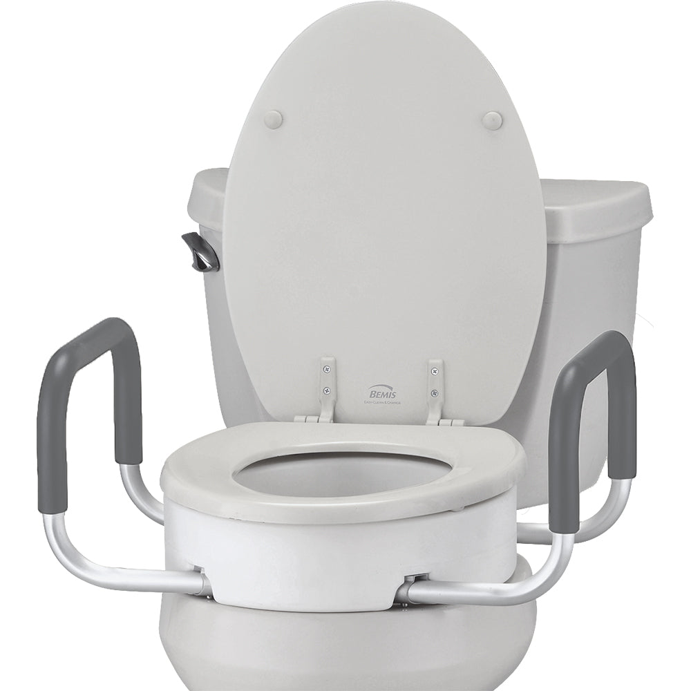 Nova Toilet Seat Riser, w/Arms/ Standard, 300 lbs/ 8344-R