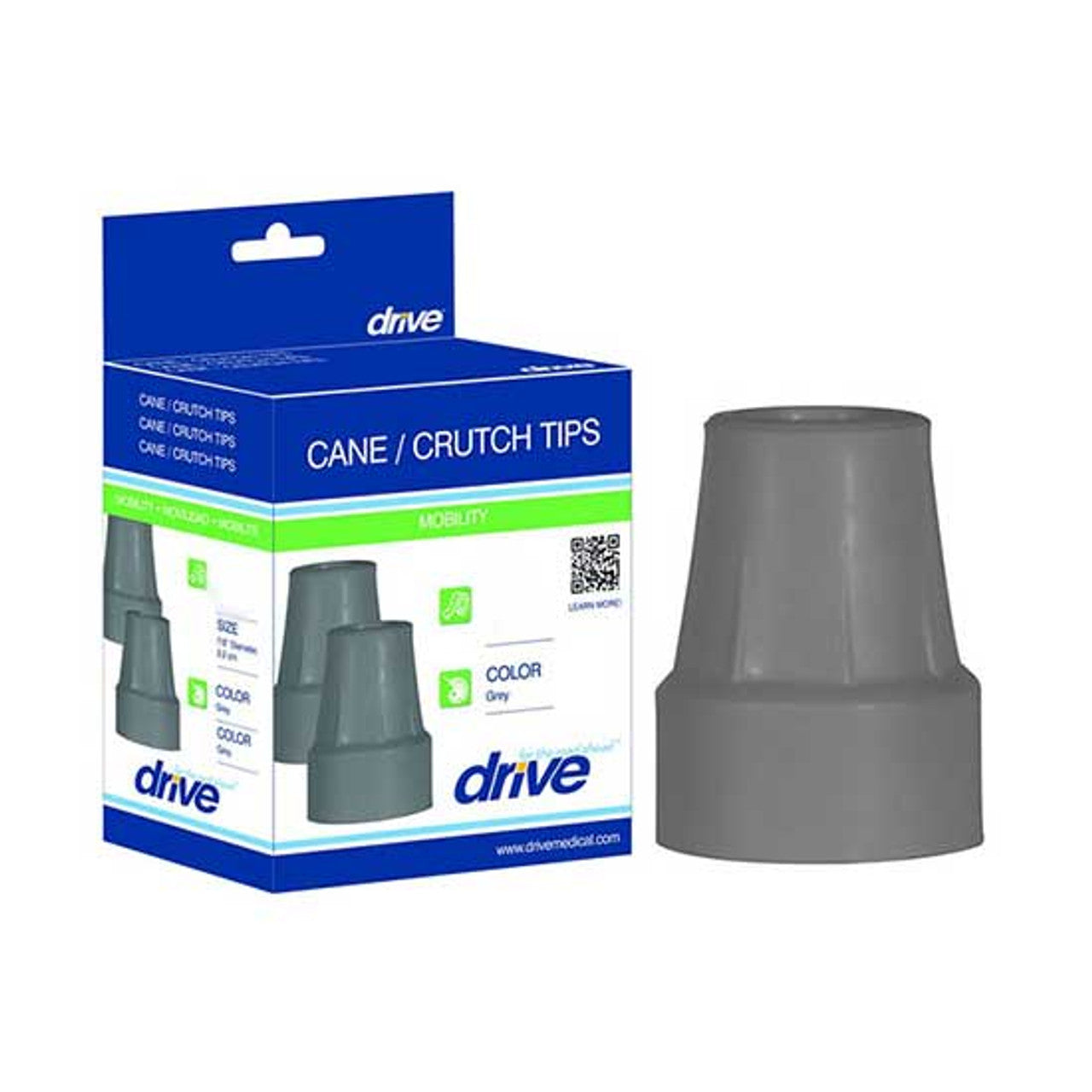 Crutch Tip/ 7/8'' Diameter/ Drive Medical 10439