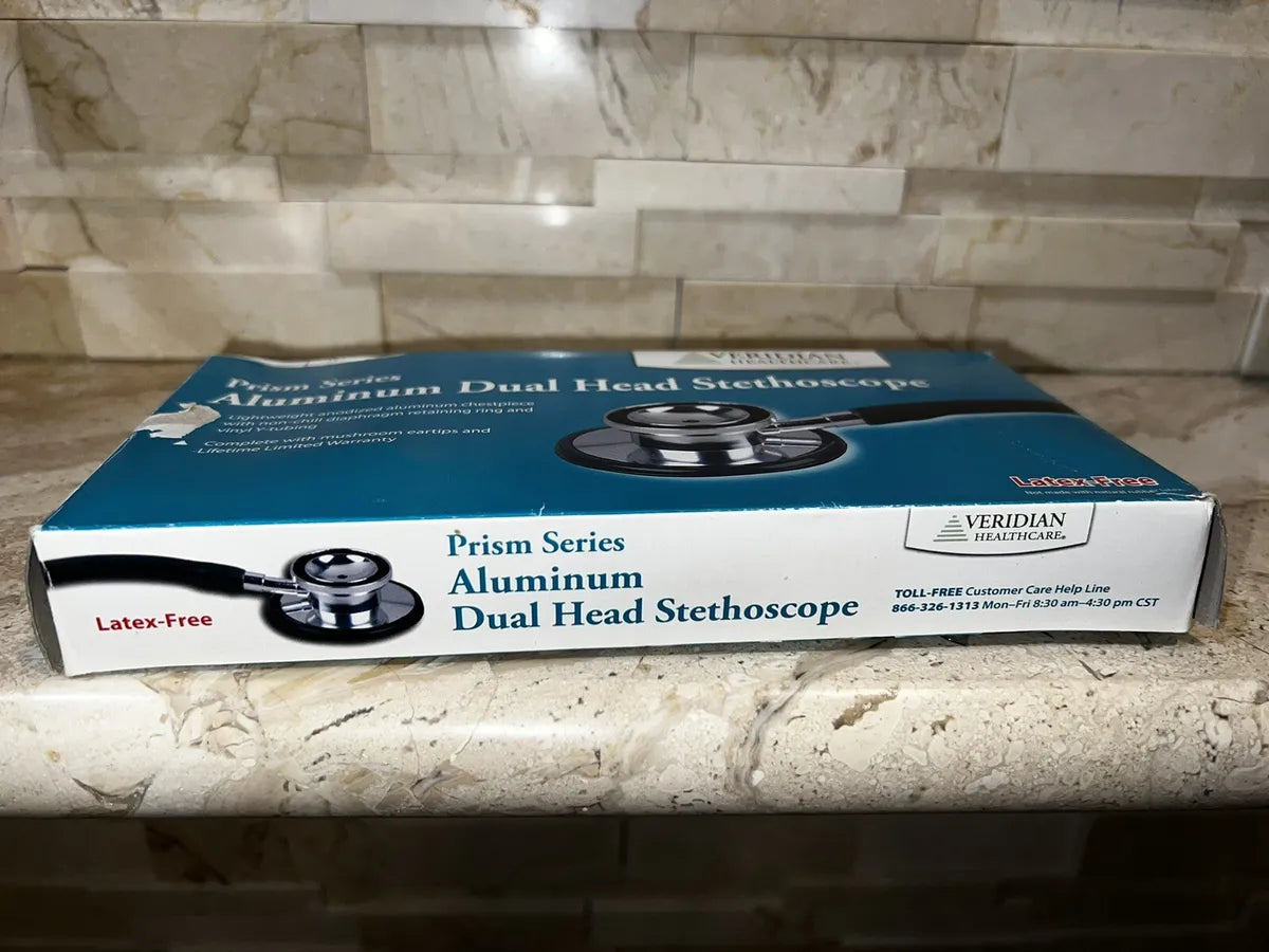 Stethoscope/ Dual Head/22'' RYL Blue/ Veridian Healthcare